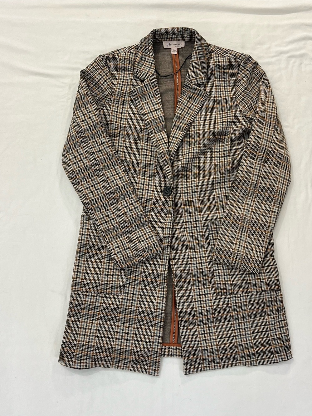 Philosophy Plaid Women's Coat